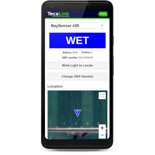 TecaLink BaySensor Cloud Control and Monitoring